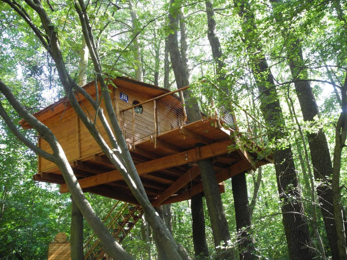 הוילה Bohutín Treehouse V Brdech מראה חיצוני תמונה